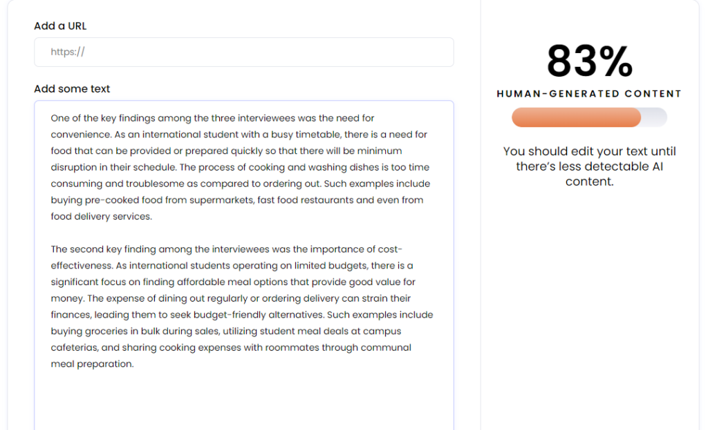 Writer.com AI Detection Test Results
